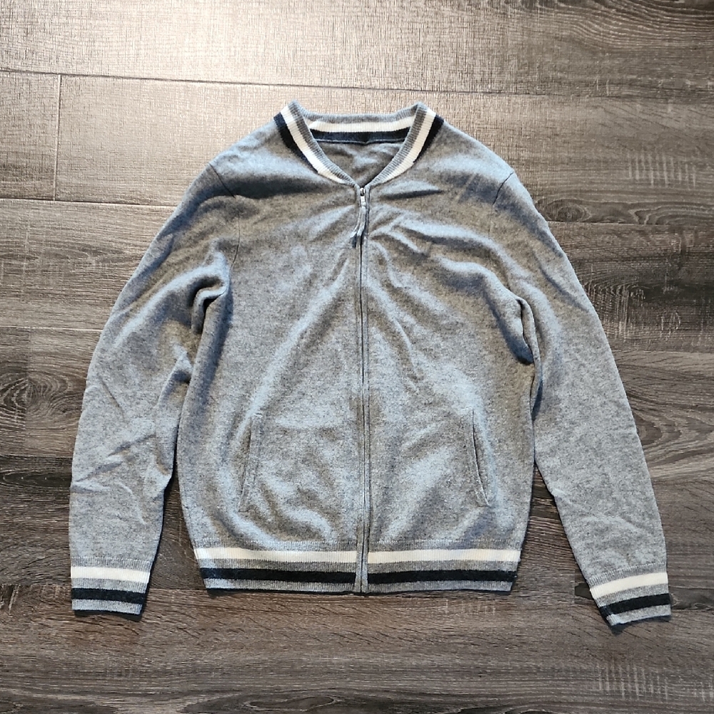 🌹 Amicale CASHMERE Baseball Jacket 🌹